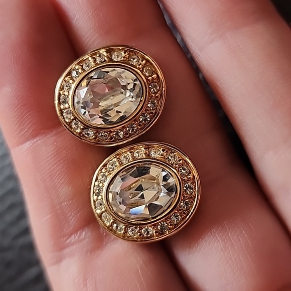VTG Swarovski earrings - Picture 5 of 8